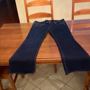 Elegant Navy Boot Cut Jeans. NWOT.